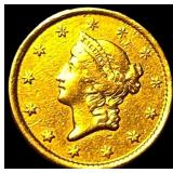 1851-O Gold $1 Liberty Head CLOSELY UNCIRCULATED