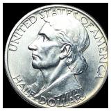 1938-D Daniel Boone Bicentennial Half Dollar CHOIC