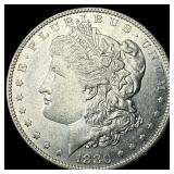 1880-O Micro O Morgan Silver Dollar  UNCIRCULATED