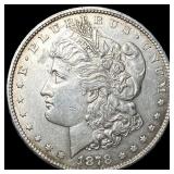1878-S Silver Morgan Dollar CHOICE AU