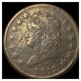 1812 Classic Head Large Cent NEARLY  UNCIRCULATED