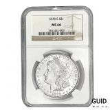 1878-S Morgan Silver Dollar NGC MS66