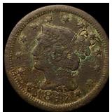 1847 Braided Hair Large Cent HIGH GRADE