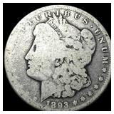 1893-CC Silver Morgan Dollar NICELY CIRCULATED