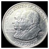 1923-S Silver Monroe Doctrine Half Dollar  UNCIRC