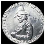 1920 Silver Pilgrim Half Dollar CLOSELY  UNCIRCUL