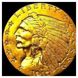 1910 Indian Head Gold $2.50 Quarter Eagle CLOSELY