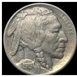 1915-D Buffalo Nickel CLOSELY UNCIRCULATED