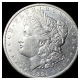 1894-O Morgan Silver Dollar CLOSELY  UNCIRCULATED