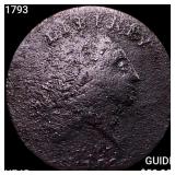 1793 Chain Cent NEARLY UNCIRCULATED
