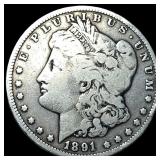 1891-CC Silver Morgan Dollar LIGHTLY CIRCULATED