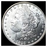1893-S Silver Morgan Dollar CHOICE BU