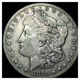 1879-CC Silver Morgan Dollar NEARLY UNCIRCULATED