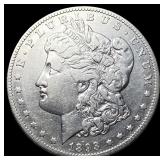 1893-O Silver Morgan Dollar NEARLY  UNCIRCULATED