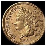 1862 Indian Head Cent CLOSELY UNCIRCULATED