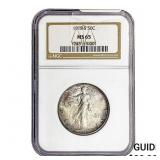 1918-S Walking Liberty Half Dollar NGC MS65
