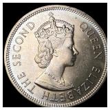 1972 Hong Kong Copper Nickel Dollar