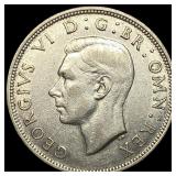 1941 Great Britain Half Crown