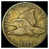 1857 Flying Eagle Cent LIGHTLY CIRCULATED