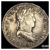 1822/1-PJ Bolivia Ferdinand VII Silver 1 Real