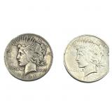 [2] 1921 Silver Peace Dollar