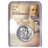 1959 Franklin Half Dollar NGC PF67