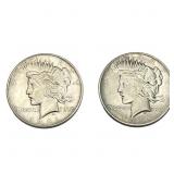 [2] 1921 Silver Peace Dollar