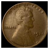1924-D Lincoln Wheat Cent LIGHTLY CIRCULATED