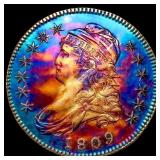 1809 XXX Edge Capped Bust Half Dollar