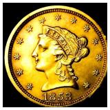 1853 $2.50 Gold Quarter Eagle