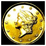 1854-D Rare Gold Dollar UNCIRCULATED