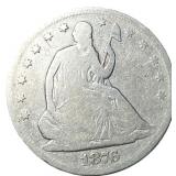 1876-S Seated Liberty Half Dollar
