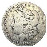 1889-CC Morgan Silver Dollar