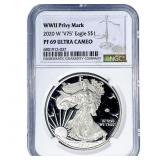 2020-W Silver Eagle NGC PF69 Ultra Cameo