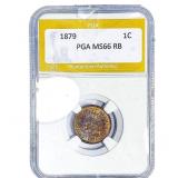 1879 Indian Head Cent PGA MS66 RB
