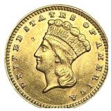 1874 Rare Gold Dollar