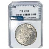 1886 Morgan Silver Dollar PCI MS66