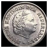 1966 Netherlands Nickel 10 Cents