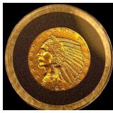 1911 Indian Head Half Eagle $5 Gold CLOSELY UNCIRC
