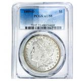 1889-O Morgan Silver Dollar PCGS AU55