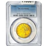 1900 $10 Gold Eagle PCGS MS62