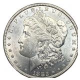1882-CC Morgan Silver Dollar