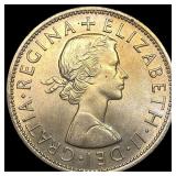 1961 Great Britain Silver Half Crown