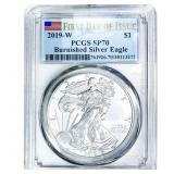2019-W Silver Eagle PCGS SP70