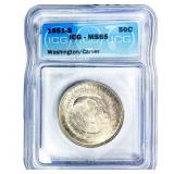1951-S Washington Carver Half Dollar ICG MS65