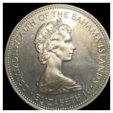 1971-FM Bahamas Silver Dollar