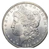 1884-CC Morgan Silver Dollar