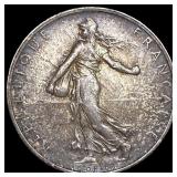 1918 France Silver 2 Francs