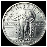 1917 Standing Liberty Quarter CLOSELY  UNCIRCULAT