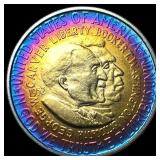 1952-D Silver Washington-Carver Half Dollar  GEM